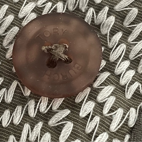 Tory Burch Ninian Embroidered Shorts Size 10 - Picture 11 of 12